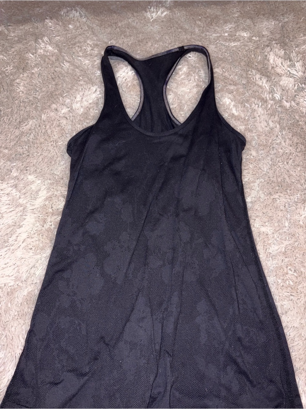 lululemon athletica Black Racerback Tank